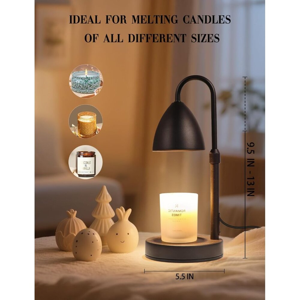 Candle Warmer Lamp With Timer Dimmable, Lamp Cand… - image 2